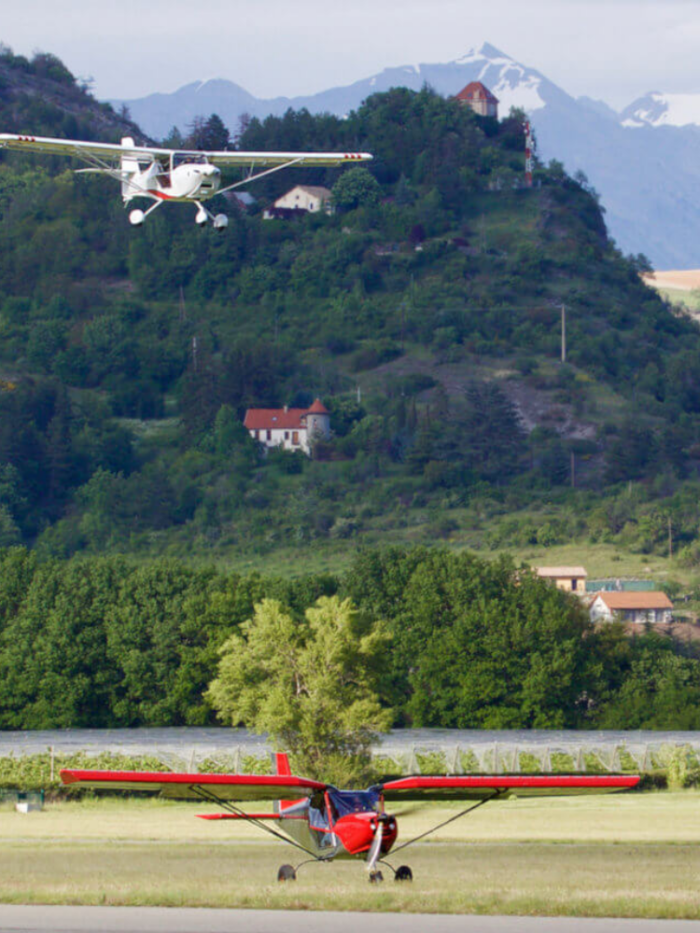 vol en avion ULM à tallard Gap