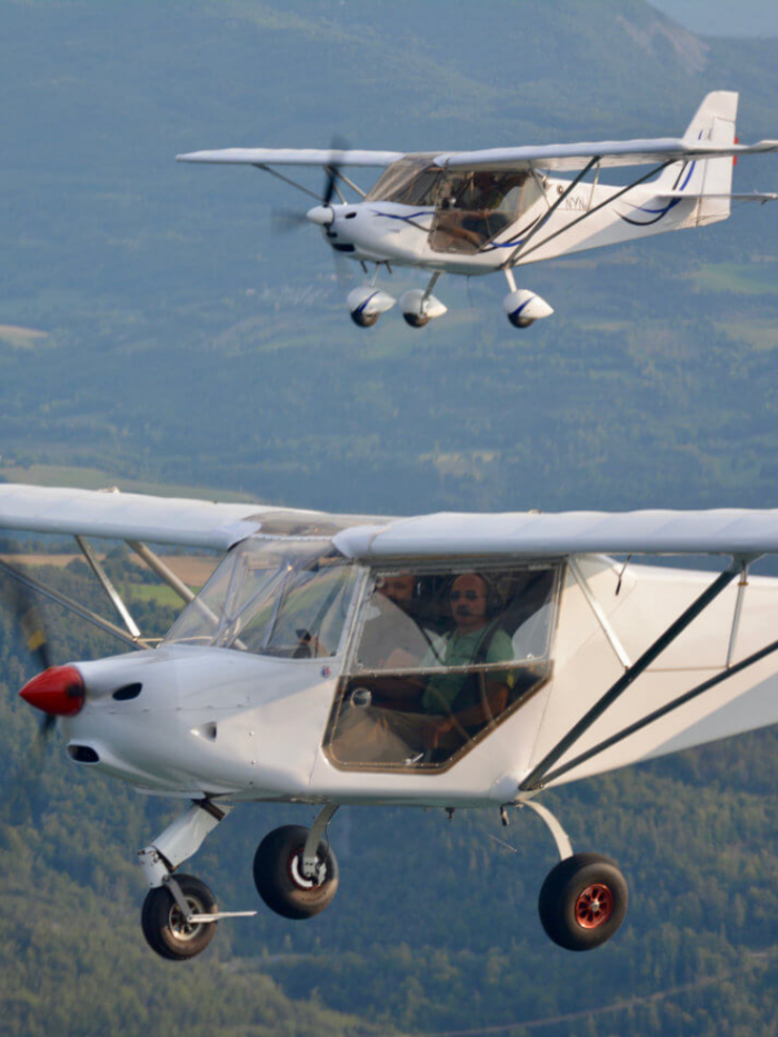 vol en avion ULM à tallard Hautes Alpes