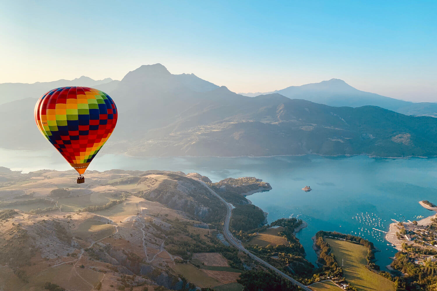 Vol en montgolfière