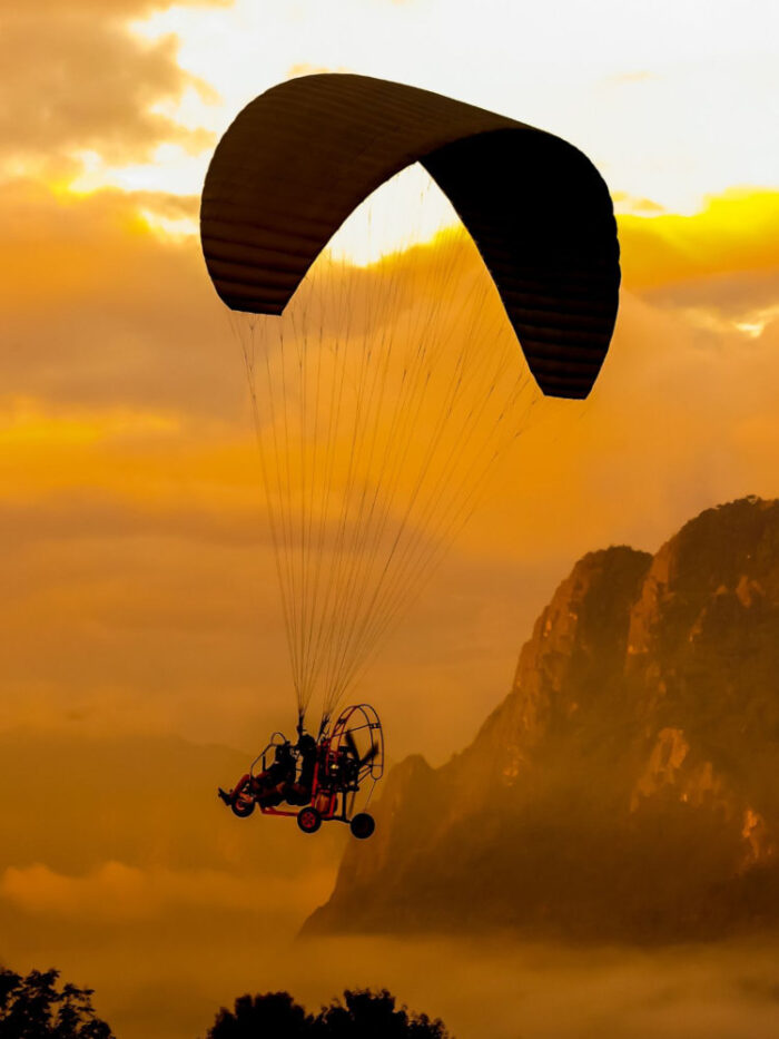 vol en paramoteur Gap serre Ponçon