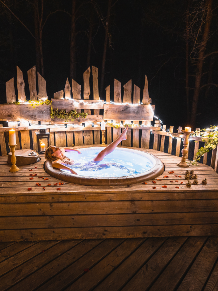 jacuzzi nuitée insolite spa privatif gap tallard